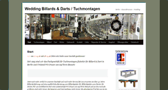 Desktop Screenshot of billardhai.de
