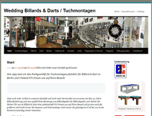 Tablet Screenshot of billardhai.de